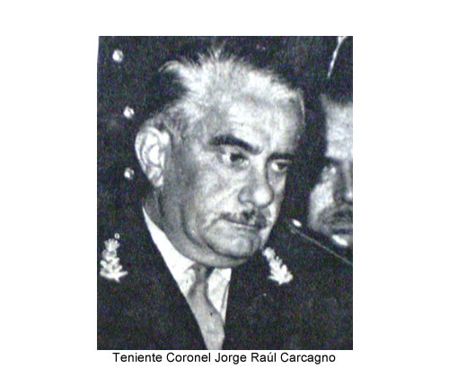 teniente coronel Jorge Carcagno